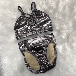 SecondSkin Dancewear Custom Set - CM metallic